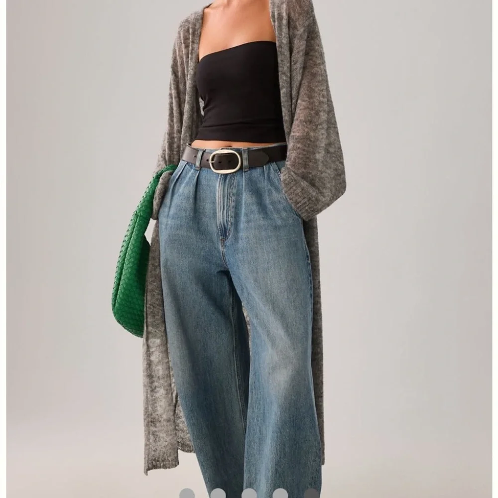 Anthropologie Lightweight Duster Kimono - Grey - One Size - Picture 1 of 8